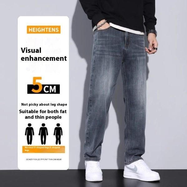 Jeans Loose Straight Casual Long Pants Men - Image 2