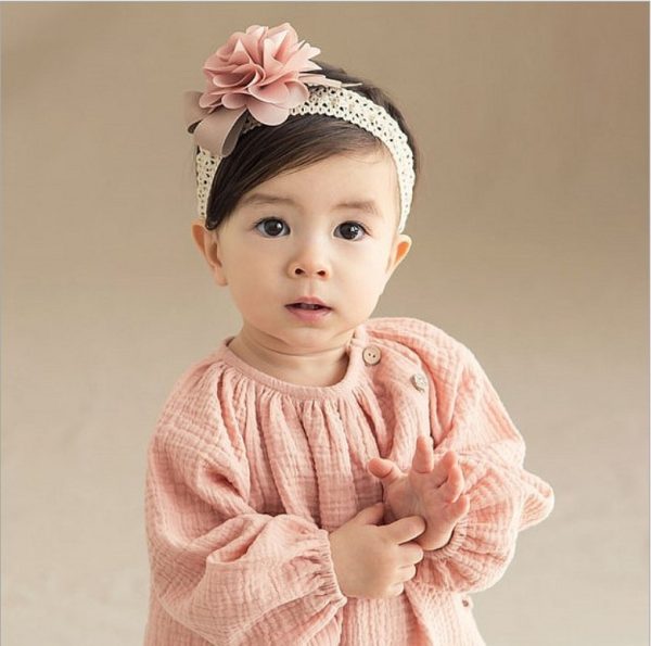 Baby lace headband - Image 2