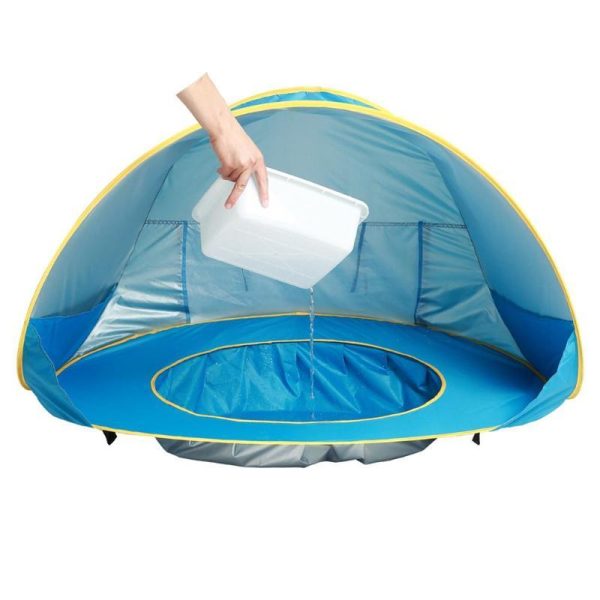 Baby Beach Tent Portable Shade Pool UV Protection Sun Shelter For Infant Outdoor Toys Child Swimming Pool Play House Tent Toys - Image 9