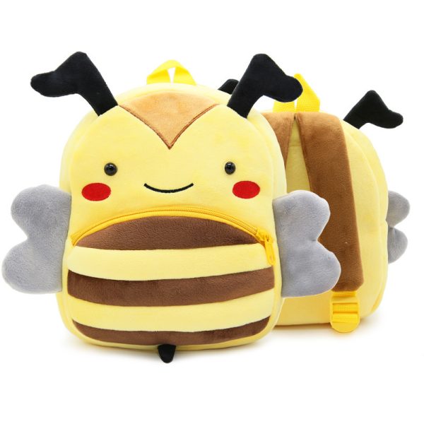 Cute Plush Backpacks Kindergarten Cartoon School Bags Children Animal Toys Bag - Image 2