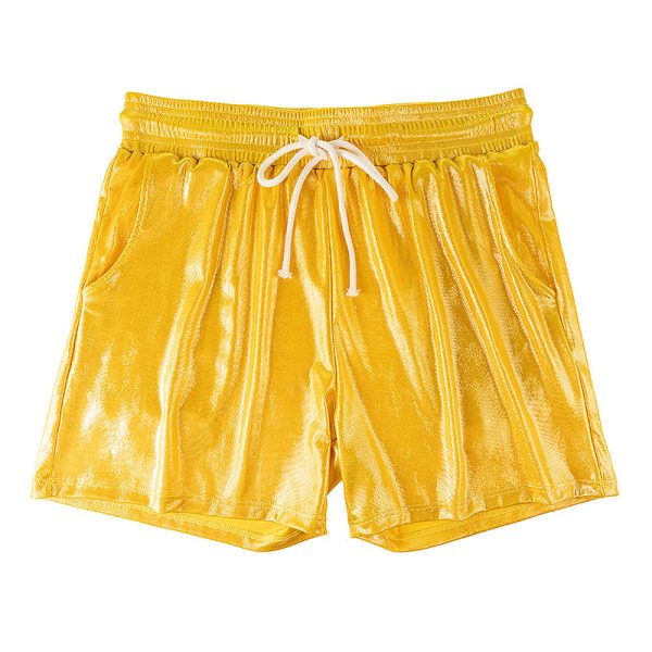 Men's Sports Fashion Statement Lace Up Shorts - Image 8