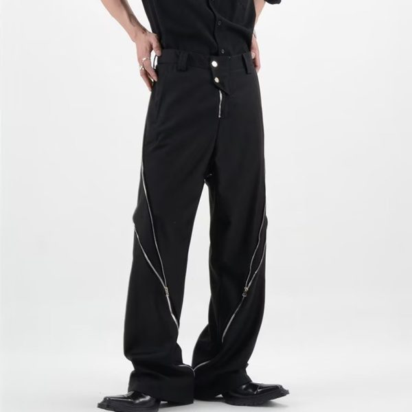 Straight Casual Pants Advanced Trousers - Image 2