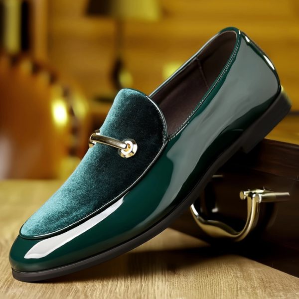 Plus Size Leather Shoes Men's Formal Wear Business Pointed Casual British - Image 6