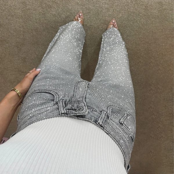 Summer High Waist All-matching Pants Women's Denim - Image 2