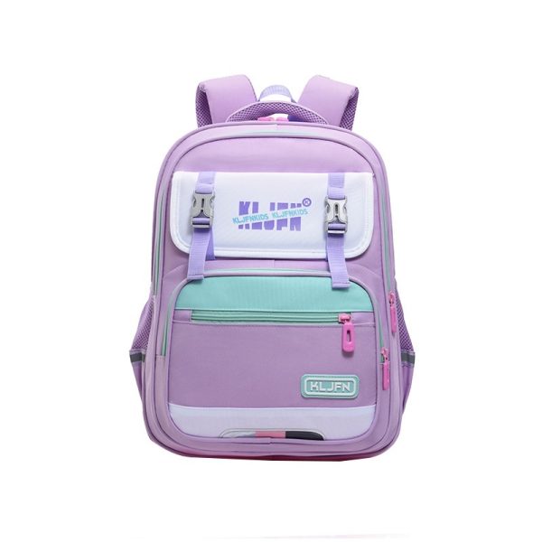 Children's Trolley Lightweight Shoulder Pad Wear-resistant Large Capacity Spine Protection Backpack Waterproof - Image 6