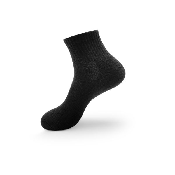 6 Pairs Of Men's Four-corner Ankle Shock-absorbing Sports Socks, Suitable For Sports Running And Hiking, With Shock Absorption And Breathable Features. - Image 7