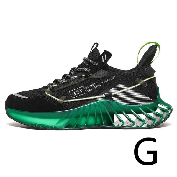 Men's Casual Youth Single Net Shoes Colorful Sports Tide - Image 7