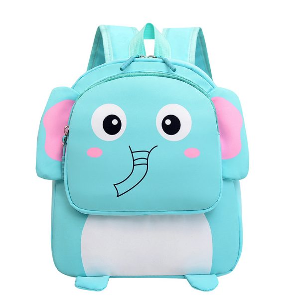 Kindergarten Fashion Burden Alleviation Backpack Cute Animal Image Macaron Color - Image 7