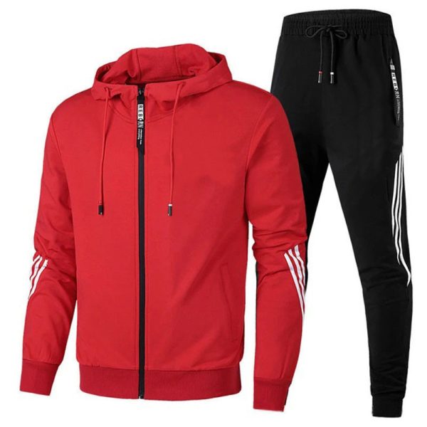 Spring And Autumn New Men's Leisure Sports Suit - Image 4