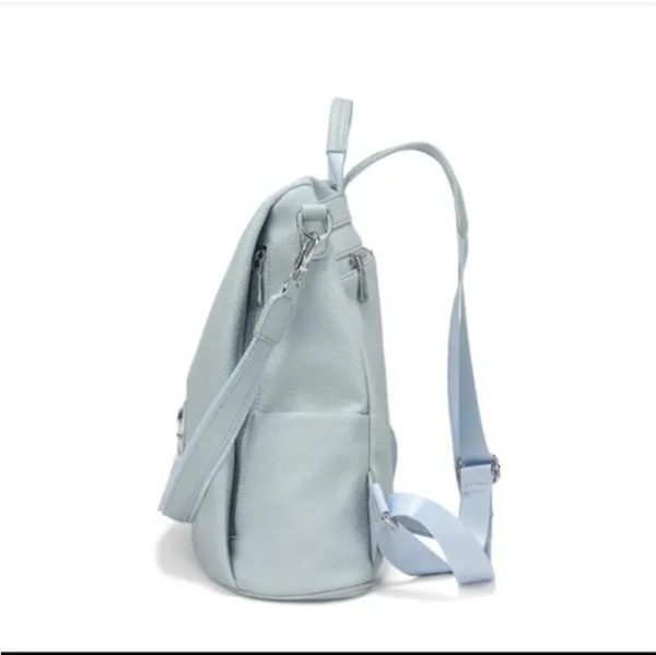 The New Seasonal Series Of Shoulder Bags Haze Blue New Fashion Leisure Ladies Backpack Large Capacity - Image 2