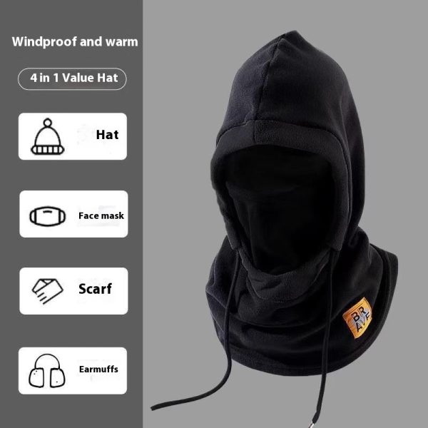 Winter Windproof Men's And Women's Outdoor Riding Thermal Head Cover Scarf Mask Integrated - Image 7