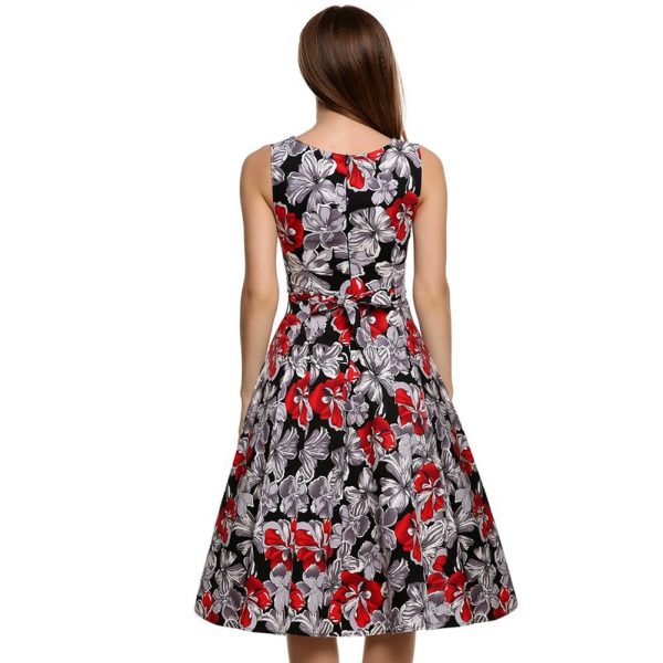 Vintage print dress - Image 5