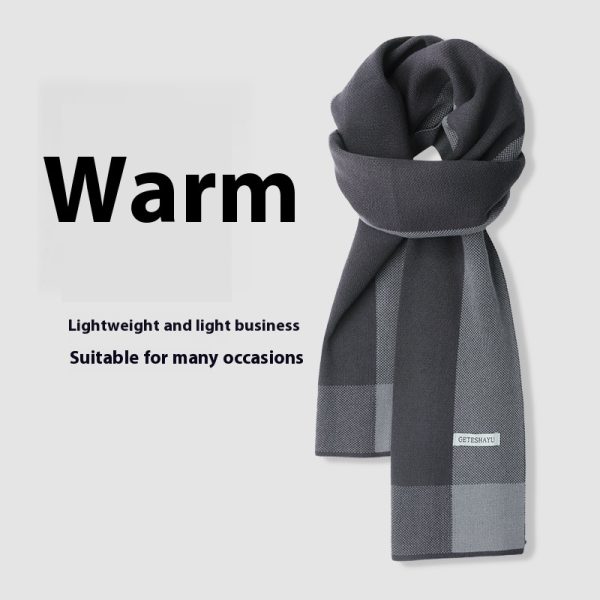 Scarf Winter Men's Outdoor Windproof Neck Protection - Image 2