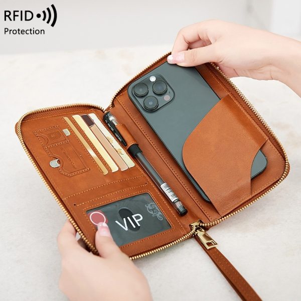 RFID Passport Case Ticket Storage Document Package