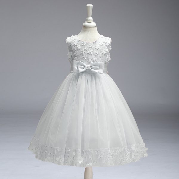 Summer Skirt Kids Girls Princess Tutu Flower Children Wedding Dress Wholesale Show Skirt - Image 10