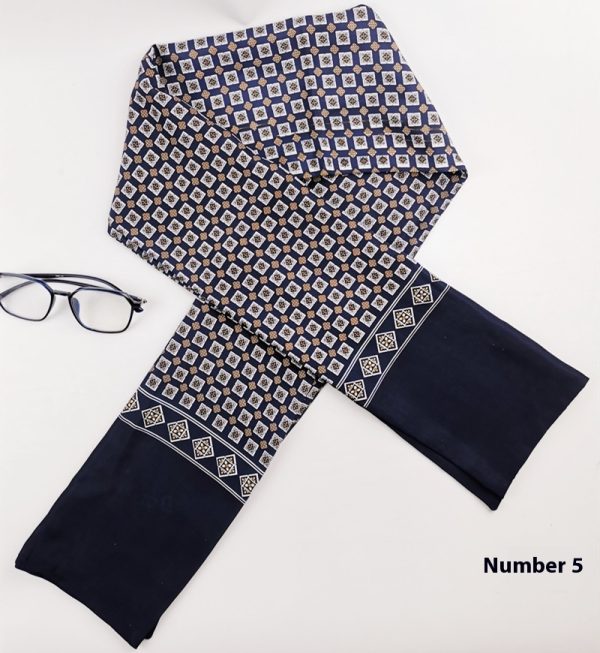 Men's Simplicity Silk Scarf High-end Washed With Cashmere Business Long Scarf - Image 10