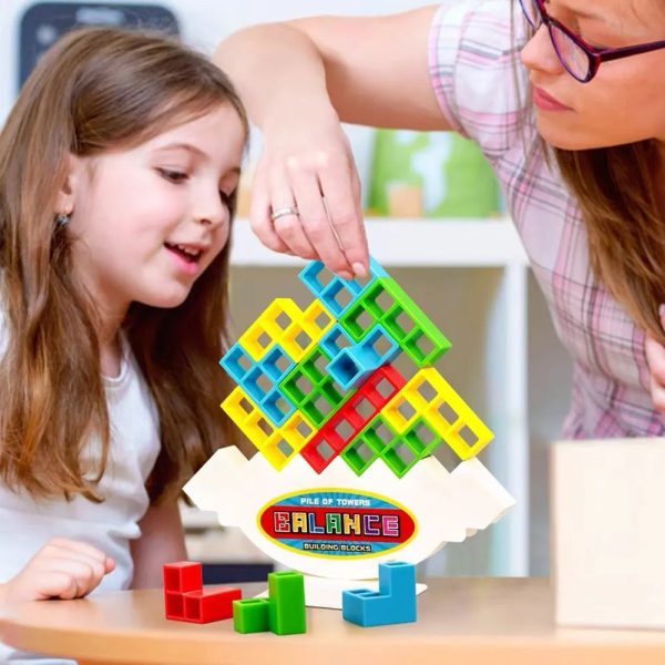 Balance Stacking Board Games Kids Adults Tower Block Toys For Family Parties Travel Games Boys Girls Puzzle Buliding Blocks Toy - Image 2