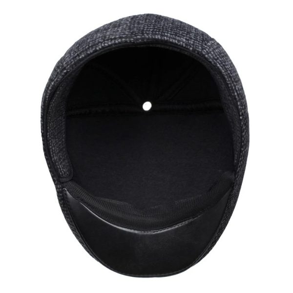 Men's Fashion Casual Winter Warm Peaked Cap - Image 6