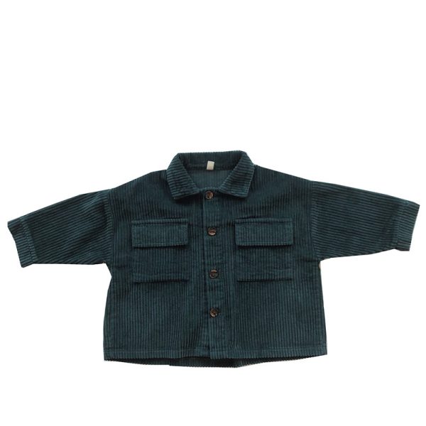 Vintage Kids Corduroy Loose Cardigan Jacket - Image 3