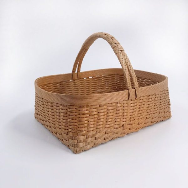 Single Handle Square Woven Basket Material Package - Image 4