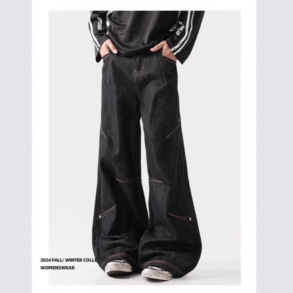 Deconstructing Design Sense Denim American Cleanfit Wide Leg Pants - Image 2