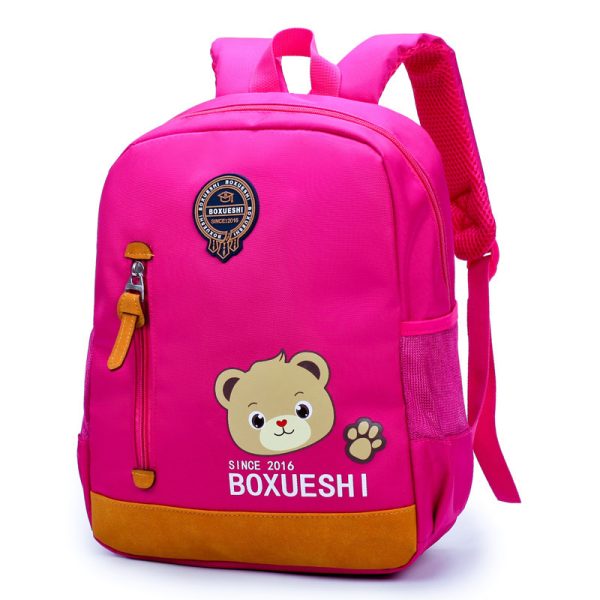 A cartoon bear nursery school schoolbag, schoolbag, schoolboy, boy and boy, baby boy and baby travel back - Image 6