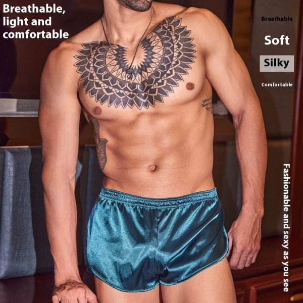 Men's Underwear Nude Feel Skin-friendly Not Tight Sexy Boxers Lightweight Breathable Smooth - Image 2