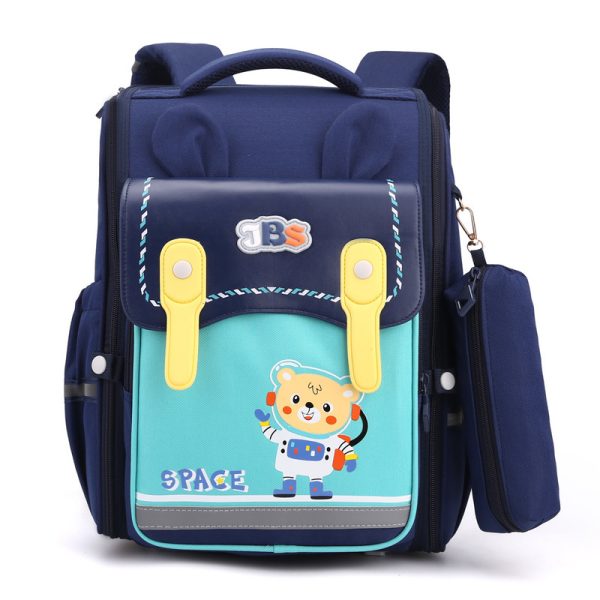 Primary School Student Schoolbag Children's Large Capacity Backpack - Image 10