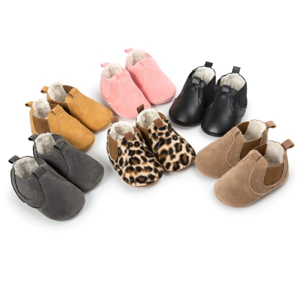 PU Leather Shoes Newborn Baby  Walker Sneakers Shoes - Image 2