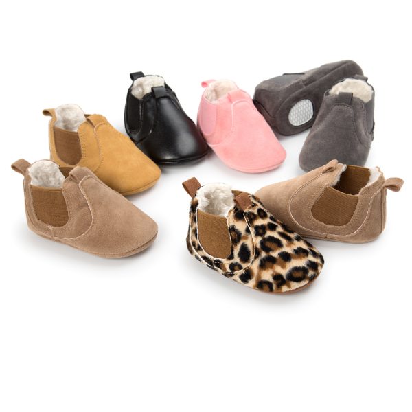 PU Leather Shoes Newborn Baby  Walker Sneakers Shoes - Image 3