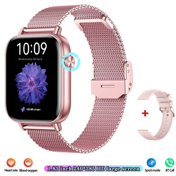 Smart Watch Mobile Pedometer Heart Rate Monitoring Bluetooth Calling 169 Touch Display Smart Bracelet - Image 6