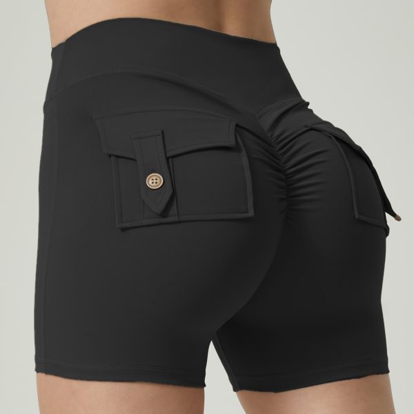 Pocket Fitness Sports Yoga Shorts - Image 5