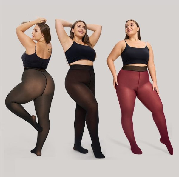 Women's Elastic Leggings - Image 2