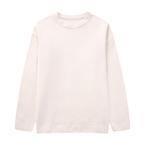 Autumn New European And American Style Round Neck Pullover Sweater - Image 6