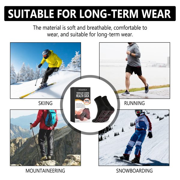 Health Socks Relieve Foot Fatigue Outdoor Sports Warm Socks Soft And Breathable Leg Socks - Image 6