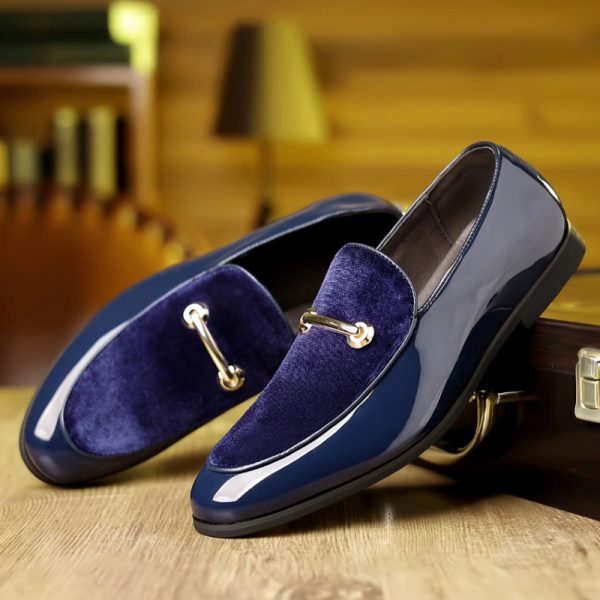 Plus Size Leather Shoes Men's Formal Wear Business Pointed Casual British - Image 3