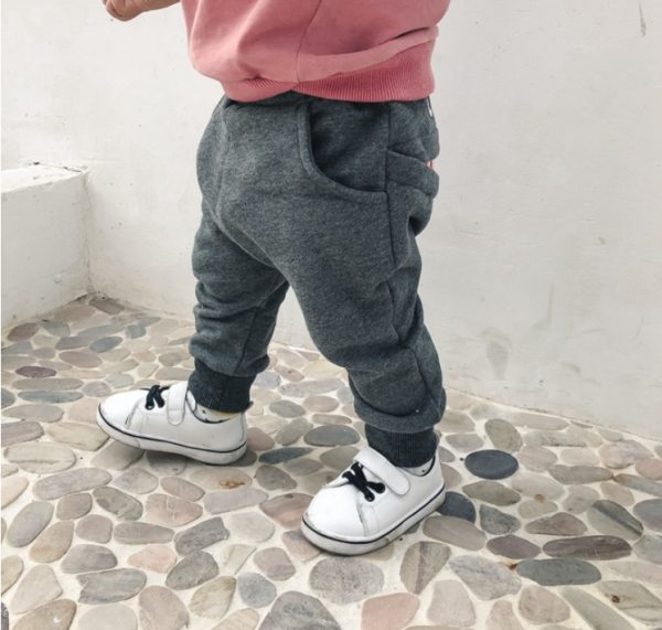 boys casual pants autumn loaded Korean children's casual sweatpants baby cartoon loose trousers - Image 7