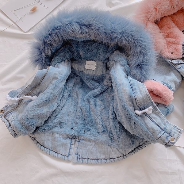 Girl denim coat - Image 6