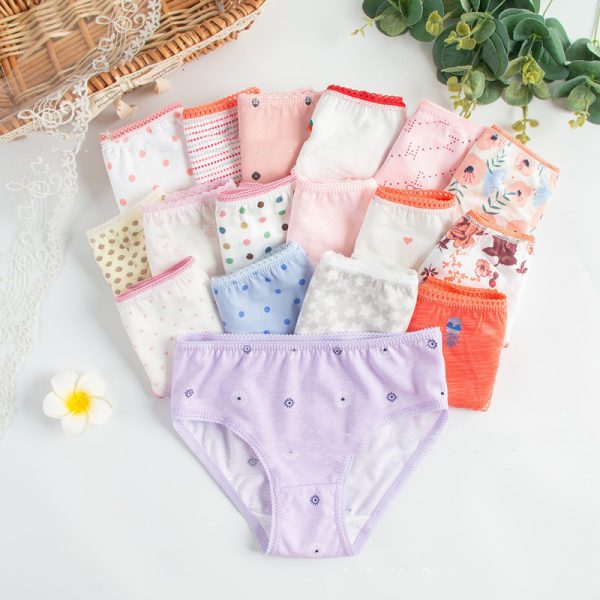 Children's Underwear Multi-fancy Floral Triangle - Image 3