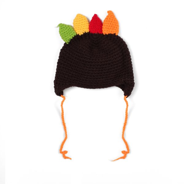 Thanksgiving hand-woven turkey hat - Image 3