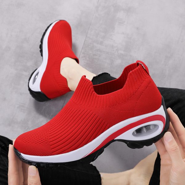 Sneakers Women Air Cushion Mesh Breathable Running Sports Shoes - Image 8