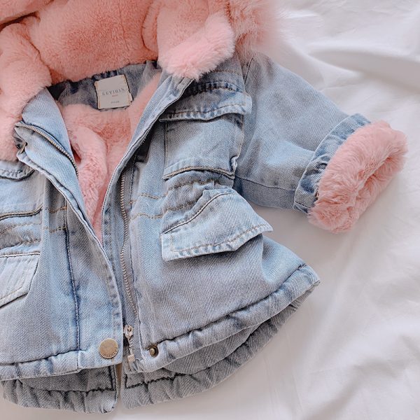 Girl denim coat - Image 7