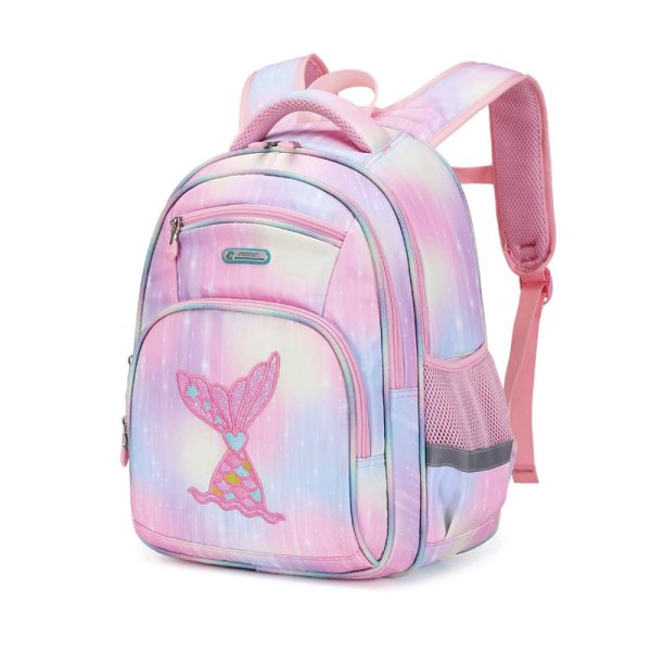 Primary School Boys Large Capacity Children's Backpack Space Schoolbag - Image 9