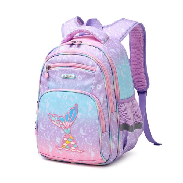 Primary School Boys Large Capacity Children's Backpack Space Schoolbag - Image 10