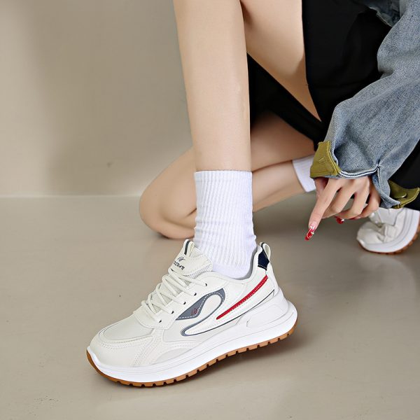 Autumn New Korean Style Student Platform Height Increasing Sports Casual Shoes - Image 2