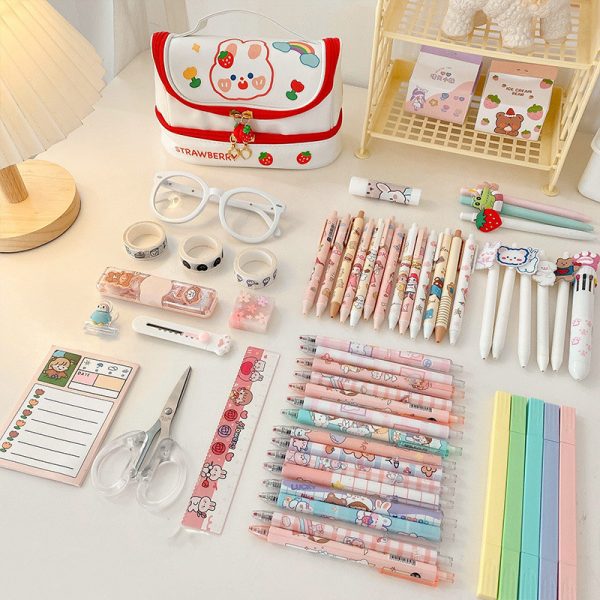 Girls' Multi-layer Pencil Bag With High Appearance And Large Capacity - Image 6