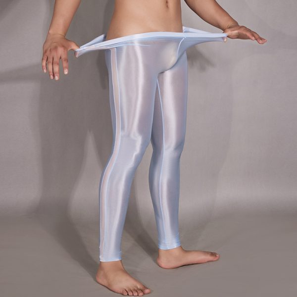 Sexy Underwear Trousers Base High Elastic Tight Sexy Qiong Si Ding Thin Transparent