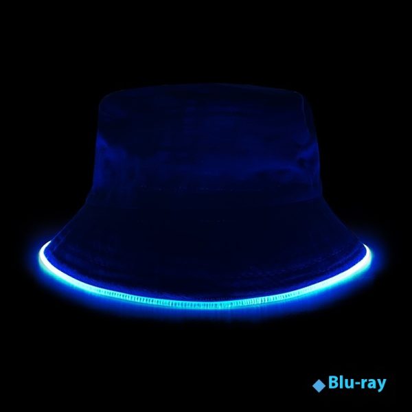 Sun LED Light Optical Fiber Luminous Bucket Hat - Image 4