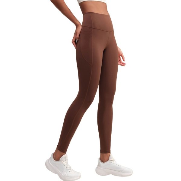 Medium Tenacity Sports High Waist Nude Feel Yoga Pants Women - Image 3