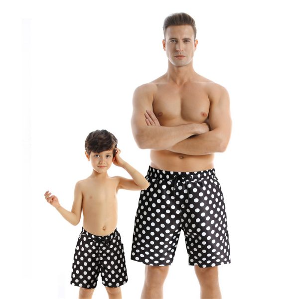 New Style Parent Child Swimwear Quick Drying Beach Pants - Image 7